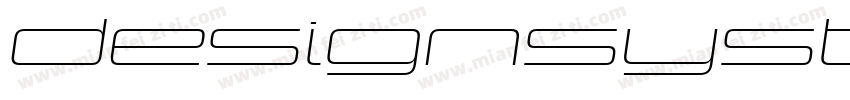 designsystem 900i字体转换
